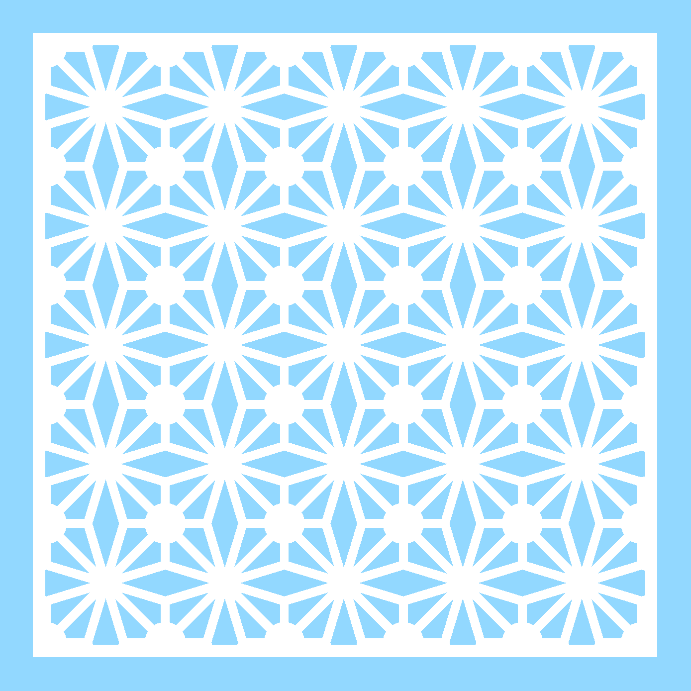 Stencil 1 Vierkant - 1004