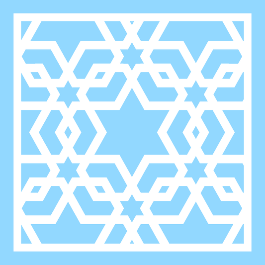 Arabic Ornament Vierkant 3 - 1007