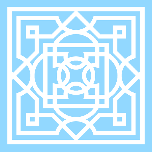 Arabic Ornament Vierkant 5 - 1009