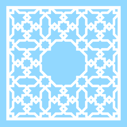 Arabic Ornament Vierkant 6 - 1010
