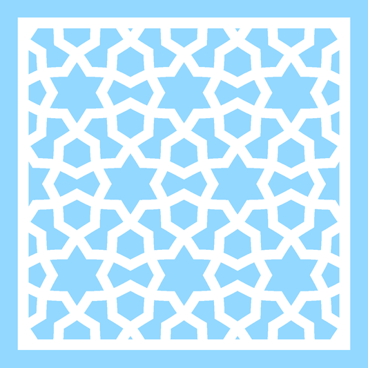 Arabic Ornament Vierkant 7 - 1011