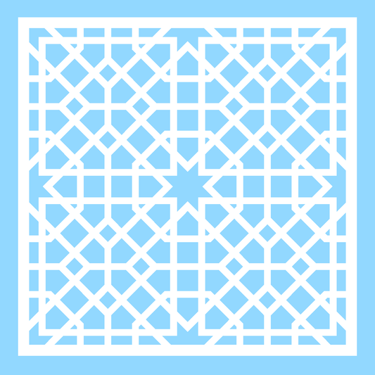 Arabic Ornament Vierkant 8 - 1012