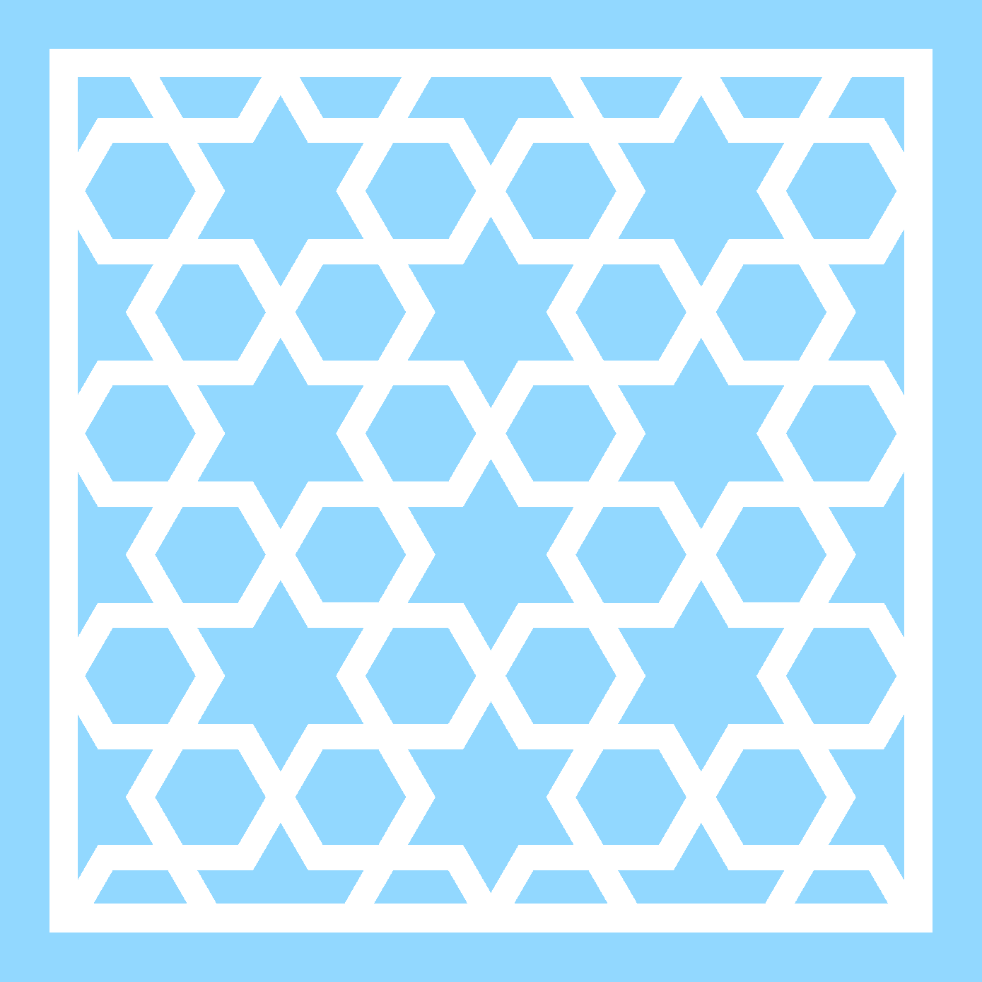 Arabic Ornament Vierkant 11 - 1015