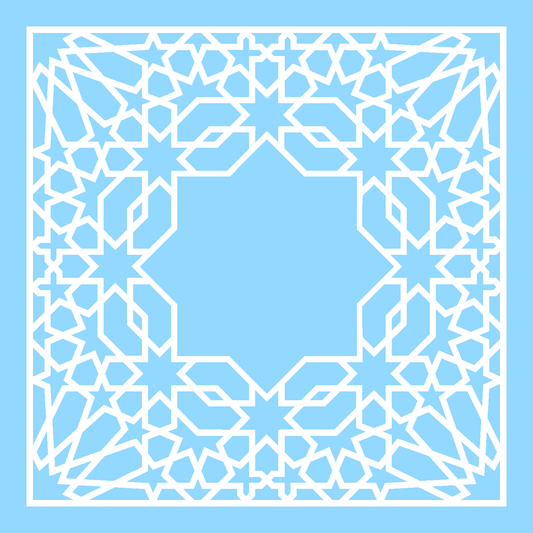 Arabic Ornament Vierkant 33 - 1035