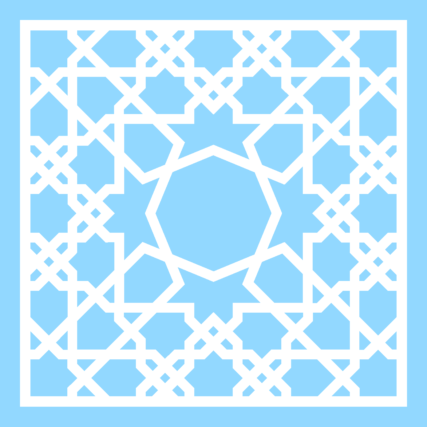 Arabic Ornament Vierkant 34 - 1036