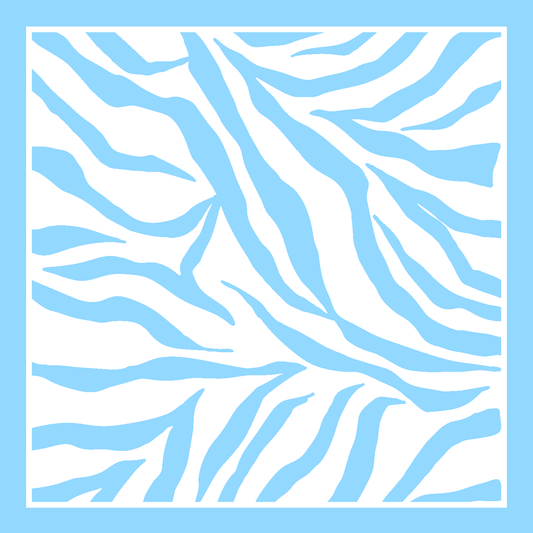 Zebra Print Vierkant - 1052