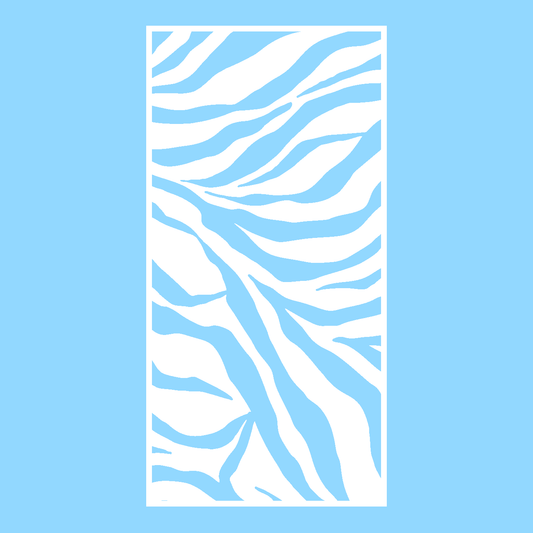 Zebra Print Rechthoek - 1053