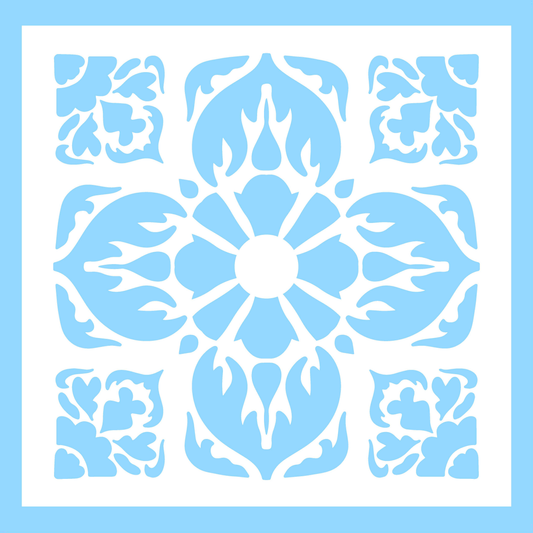 Ornament Vierkant - 1211